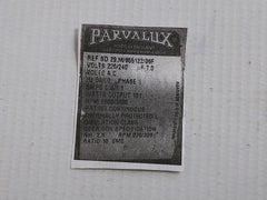 Parvalux Wiper Electric Motor Hz50/60 40˚C 101W Part No Sd 29.M/655122/06F
