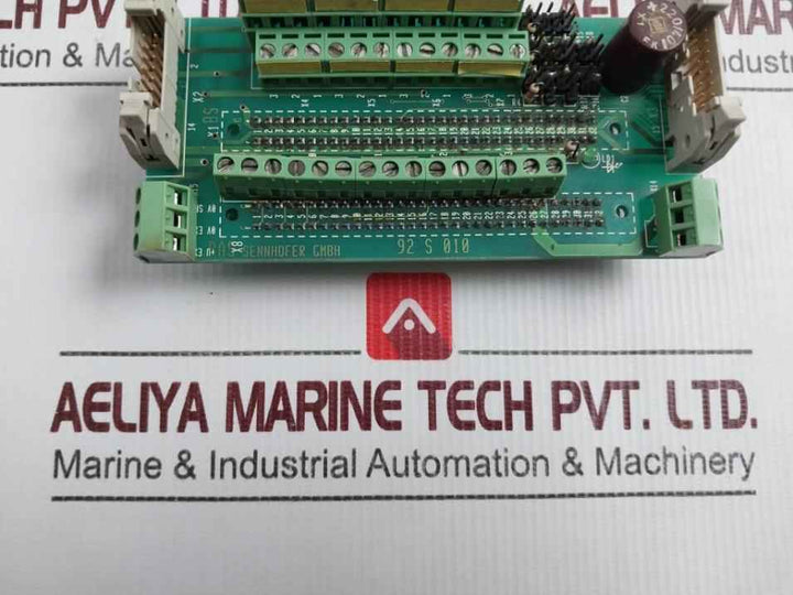 Pas Sennhofer 92 S 010 Terminal Interface Board Module