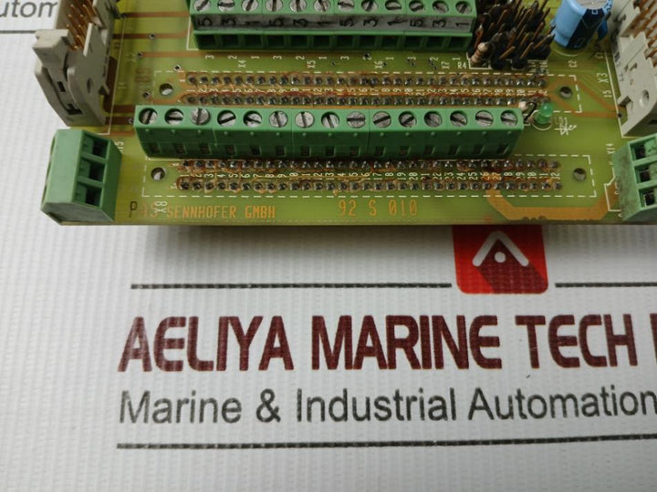 Pas Sennhofer 92 S 010 Terminal Pc Board 937