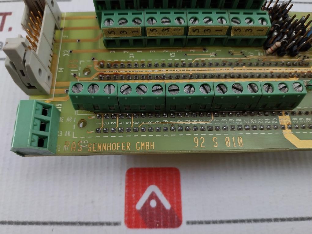 Pas Sennhofer 92 S 010 Terminal Interface Board Module