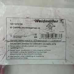 Patch Cable Part No: Ie-c6Fp8Lm0150M40M40-m Brand Weidmüller