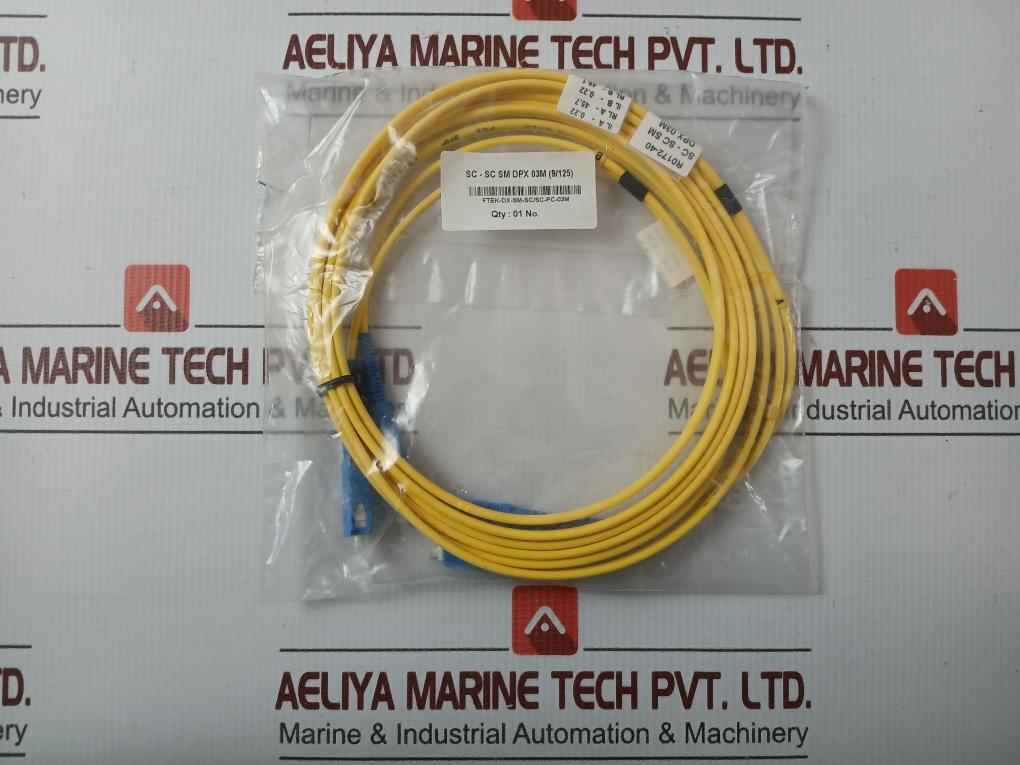 Patch Cord Cable Set Ftek-dx-sm-sc/Sc-pc-03M 330 Gm