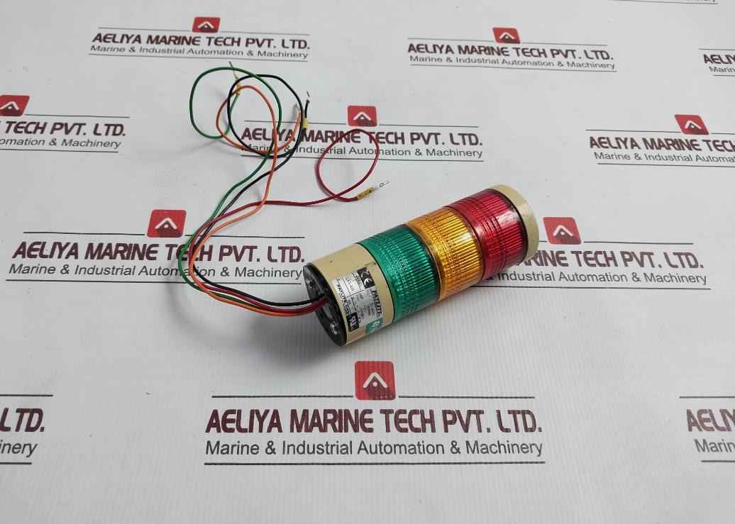 Patlite Les-aw Stack Light Tower 55˚C 24V Ac/Dc 0.2A