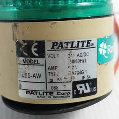 Patlite Les-aw Stack Light Tower 55˚C 24V Ac/Dc 0.2A