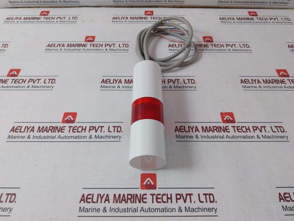 Patlite Lr5-102Wjbw-r Direct Mount Signal Tower 24V Dc 0.25A 6.6W