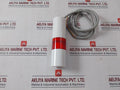 Patlite Lr5-102Wjbw-r Direct Mount Signal Tower 24V Dc 0.25A 6.6W