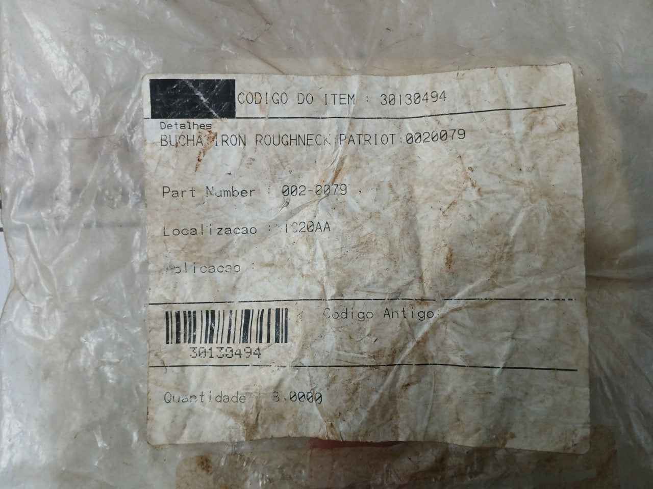 Patriot 002-0079 Bush For Iron Roughneck