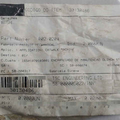 Patriot 002-0204 Bush For Catwalk Machine