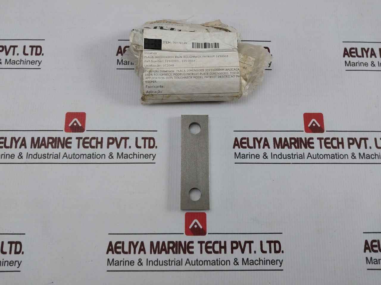 Patriot 115-0003 Mending Plate 30X100X8Mm