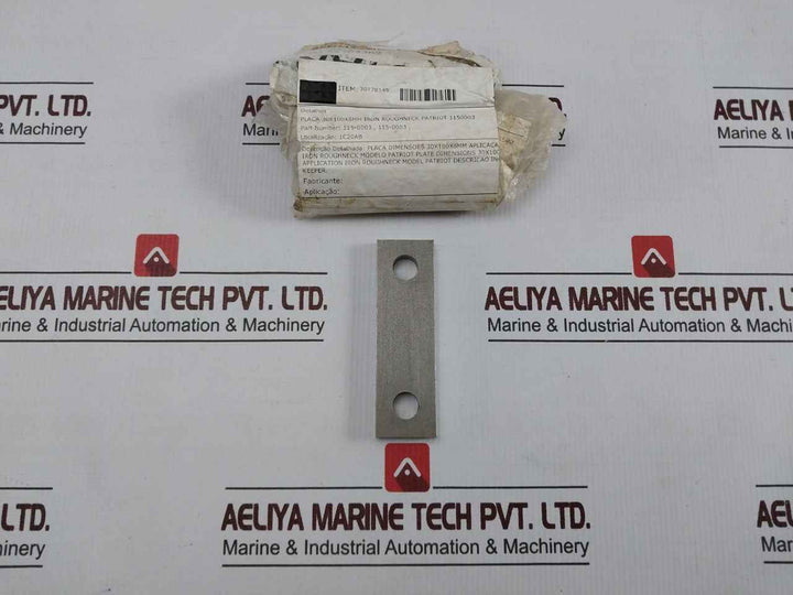 Patriot 115-0003 Mending Plate 30X100X8Mm