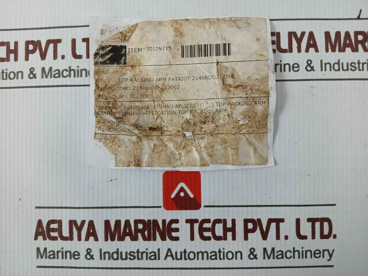 Patriot 21406-dd-212002 Pinhao Top Racking Arm Gear