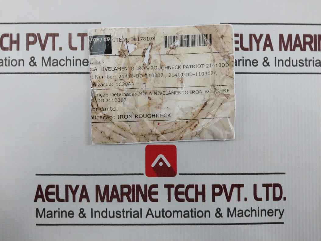 Patriot 21410-dd-110307 Leveling Spring For Iron Roughneck