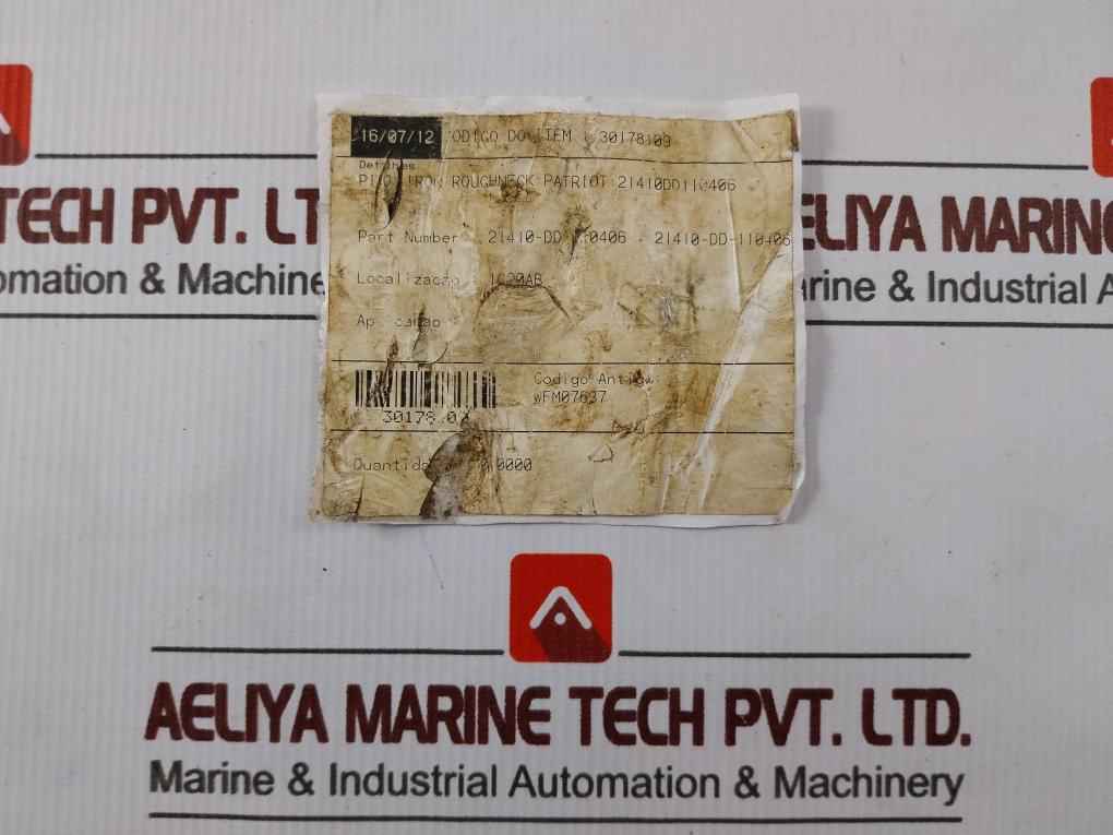 Patriot 21410-dd-110406 Iron Roughneck Axle 30178109