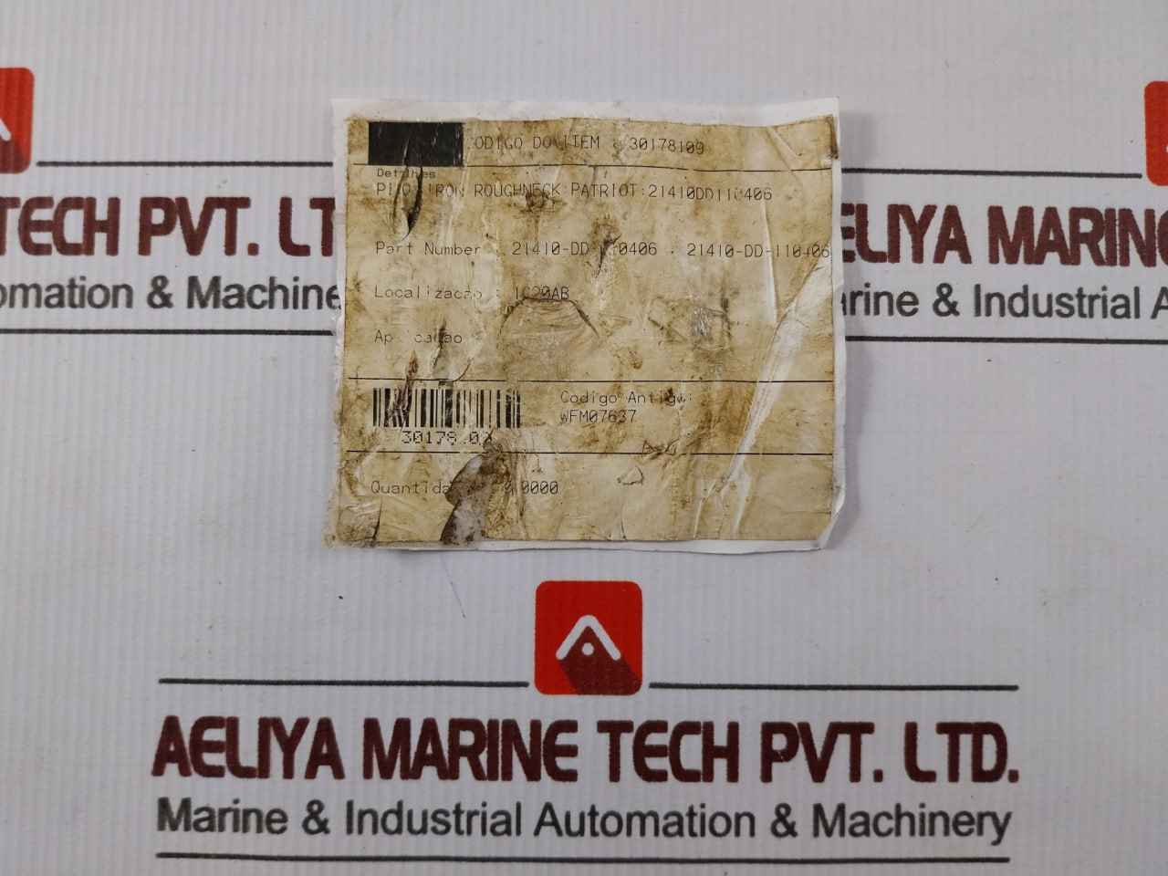 Patriot 21410-dd-110406 Iron Roughneck Axle 30178109