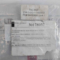 Patriot 21410-dd-111609/02 Iron Roughneck Motor Mounting Plate Set 30178037
