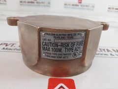 Pauluhn Electric 1159Bgrngrd Aircraft Warning Light Max 100W Type A21