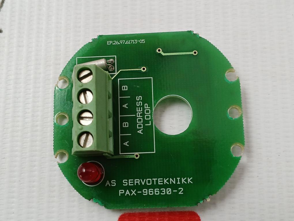 Pax-96630-2 Servoteknikk Printed Circuit Board