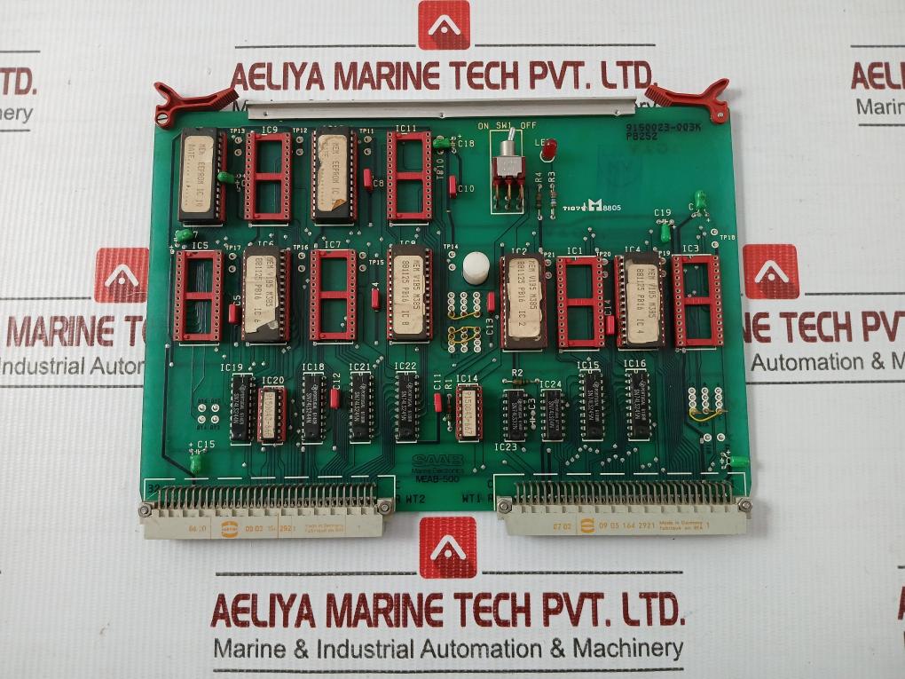 Pb252 Saab Marine Tankradar Printed Circuit Board