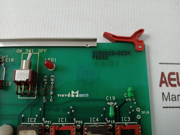 Pb252 Saab Marine Tankradar Printed Circuit Board