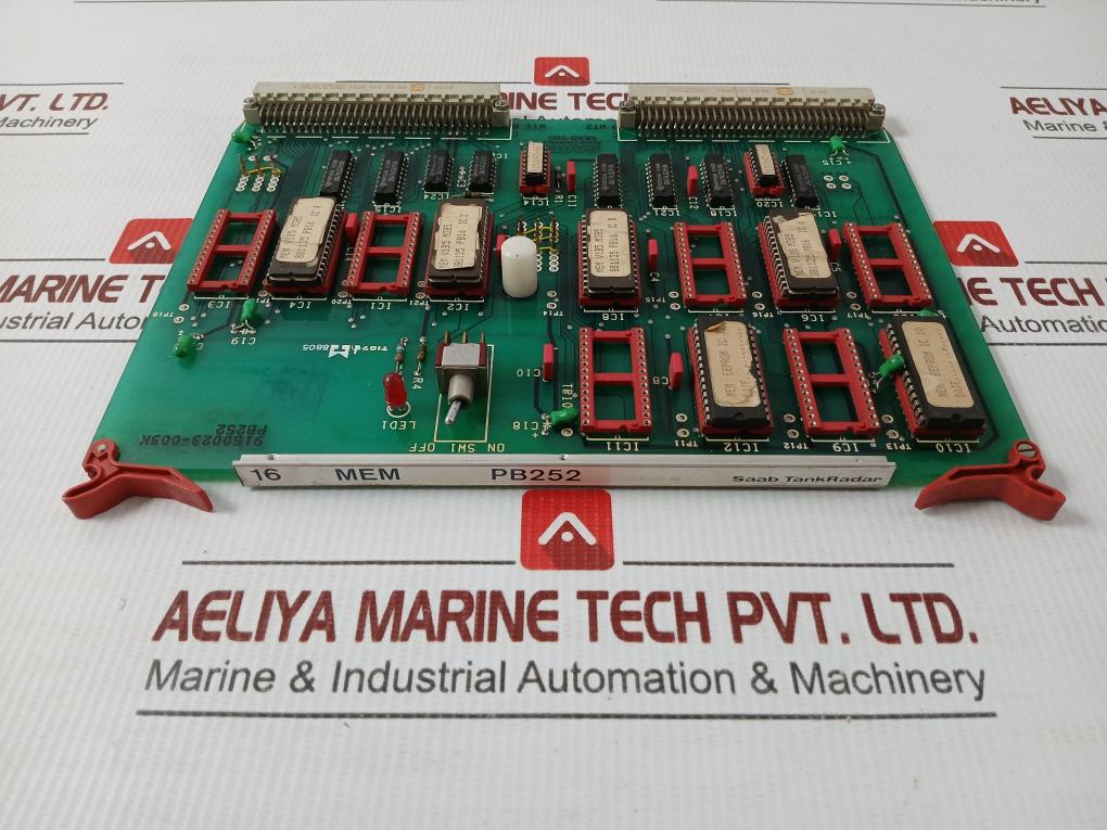 Pb252 Saab Marine Tankradar Printed Circuit Board