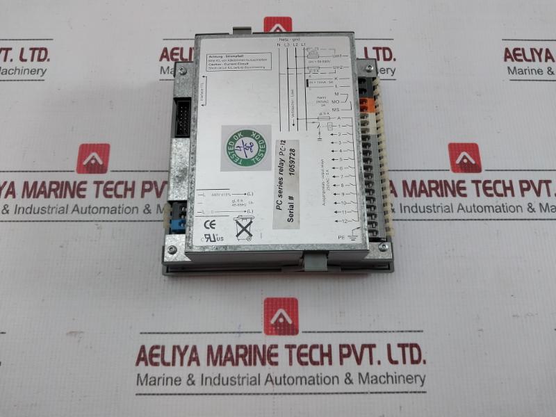 Pc Series Power Factor Control Relay Pc-12 250Vac 45-65Hz General Electric