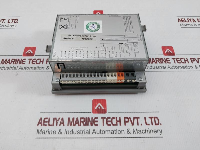 Pc Series Power Factor Control Relay Pc-12 250Vac 45-65Hz General Electric
