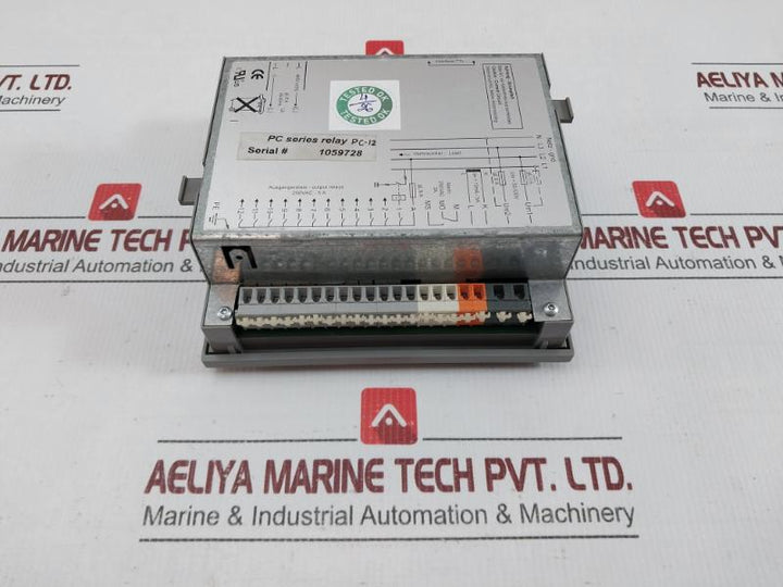Pc Series Power Factor Control Relay Pc-12 250Vac 45-65Hz General Electric