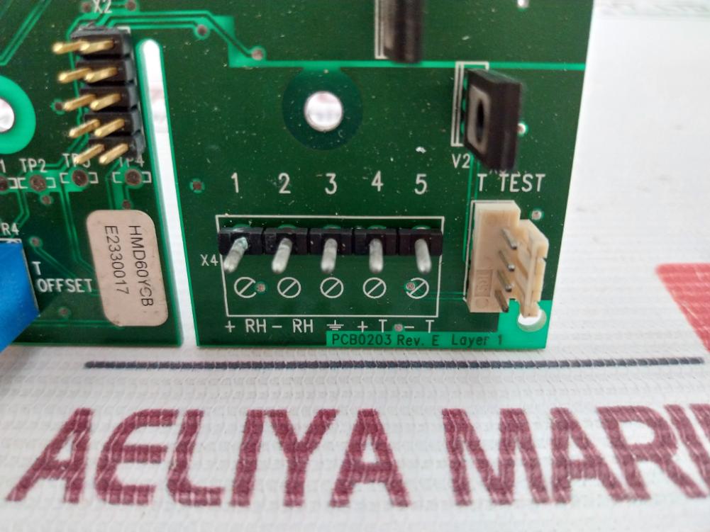 Pcb0203 Printed Circuit Board Card Rev: E Hmd60Ycb 94V-0