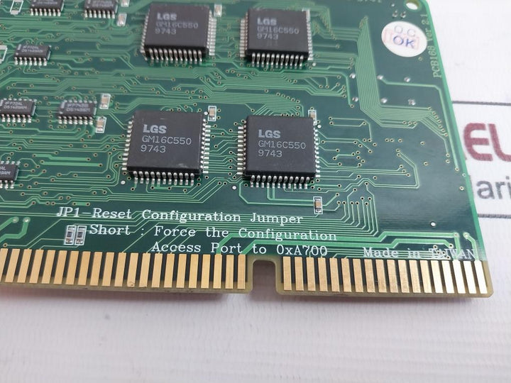 Pcb168 Jp1-reset Configuration Jumper Card Ver 2.1