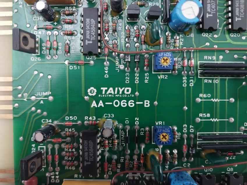Pcb Card Aa-066-b Taiyo Electric