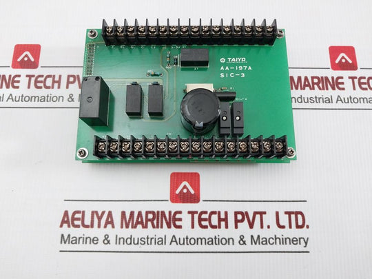 Pcb Card Aa-197A Taiyo Electric Sic-3