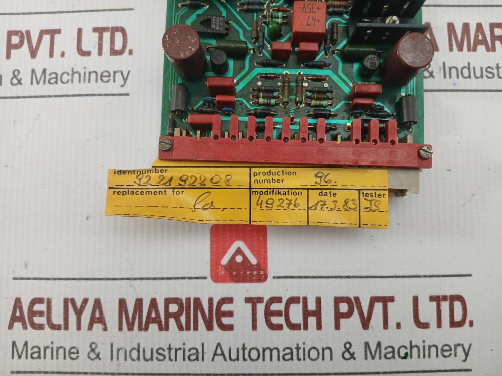 Pcb Card Brand Liebherr 922192208