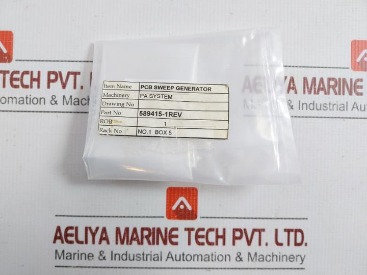 Pcb For Sweep Generator 589415-1 Rev: L