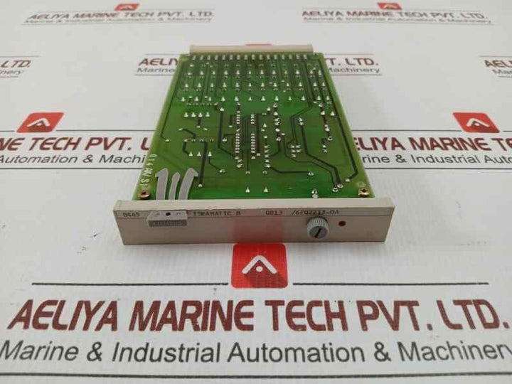 Pcb Module Iskamatic B Siemens 6Fq2213-0A