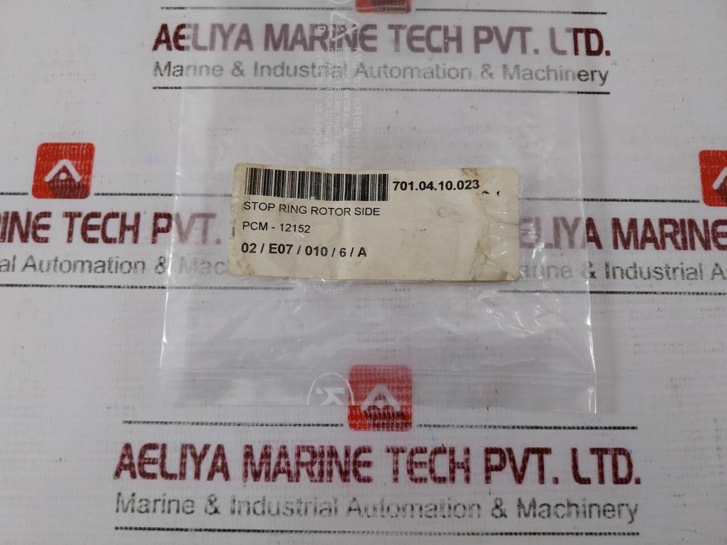 Pcm 12152 Stop Ring Rotor Side 701.04.10.023