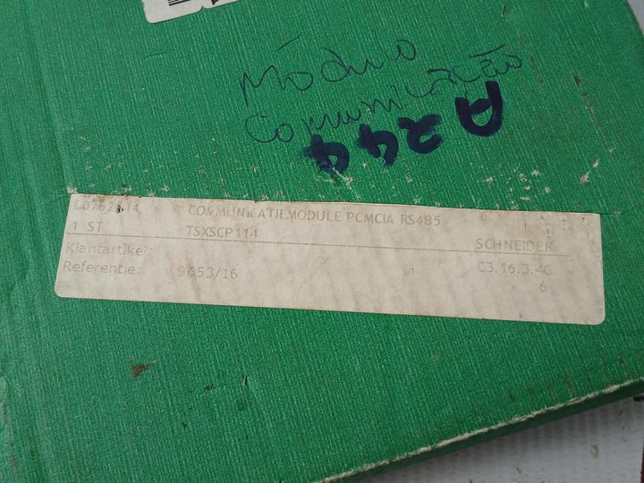 Pcmcia Communication Card Tsxscp114 Schneider Electric 60C