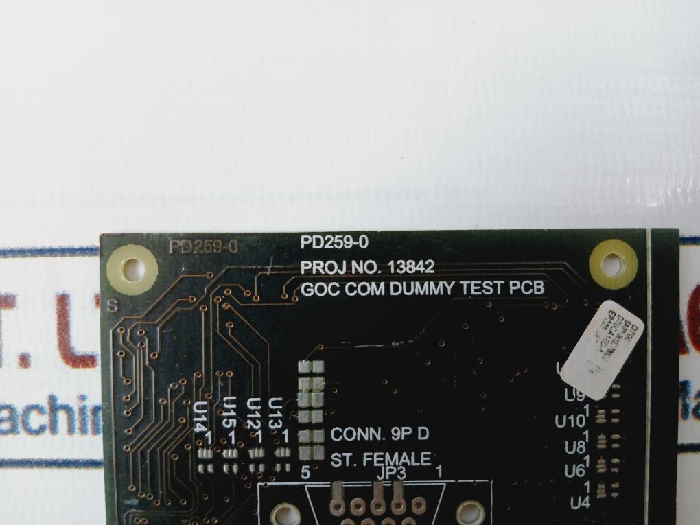 PD259-0 Goc Com Dummy Test Pcb Card
