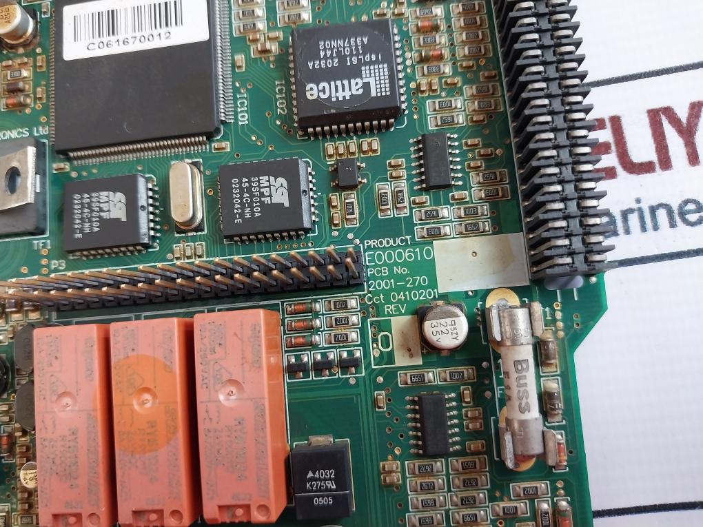 Pdl 2001-270 Control Printed Circuit Board