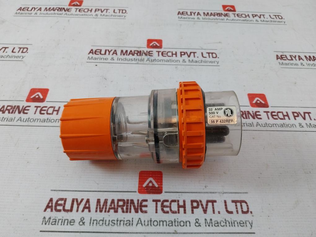 Pdl 56 P 432Rfr Plug Straight 32 Amp 500 V 3-50Hz