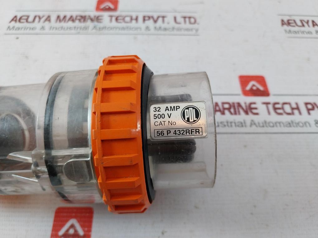 Pdl 56 P 432Rfr Plug Straight 32 Amp 500 V 3-50Hz