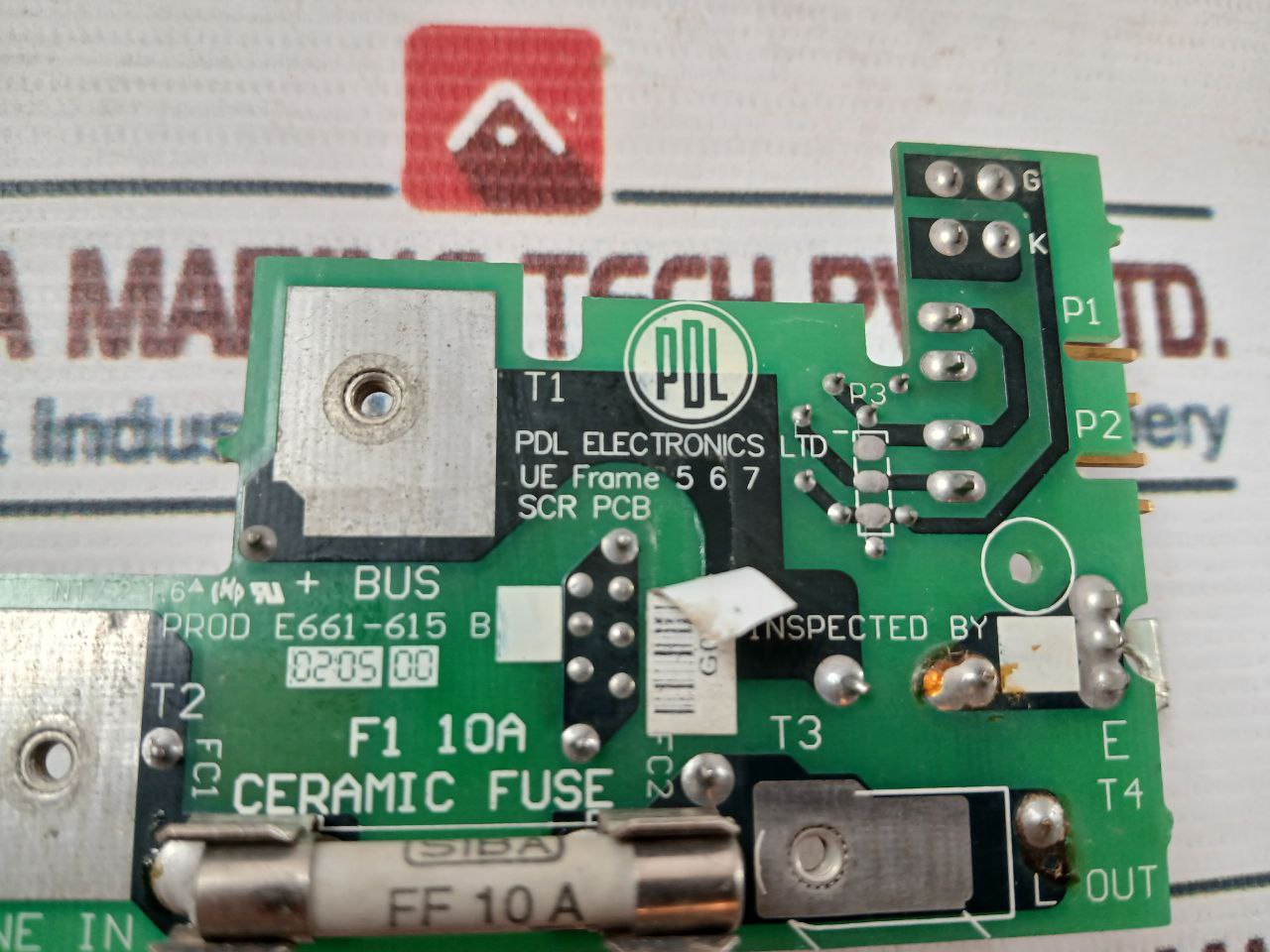 PDL E661-615 B Ultradrive Elite Frame 567 Printed Circuit Board