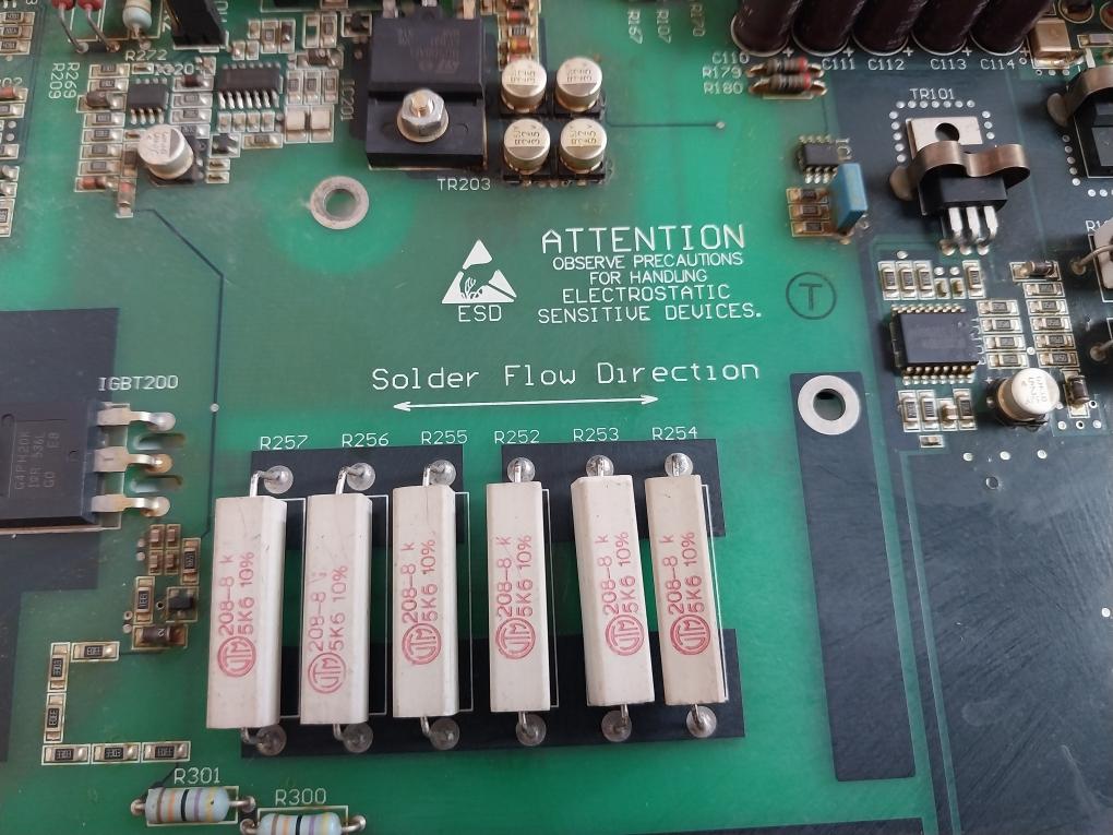 Pdl Electronics E661-611 Ue Frame 5 6 7 Power Pc Board