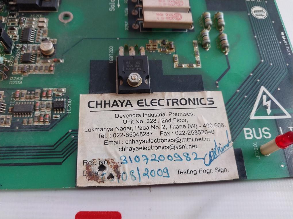 Pdl Electronics E661-611 Ue Frame 5 6 7 Power Pc Board