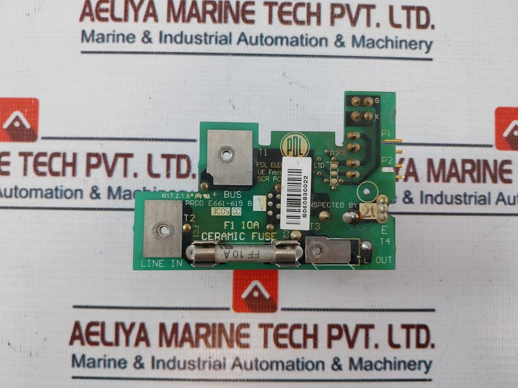 PDL ELECTRONICS PROD E661-615 B Circuit Board