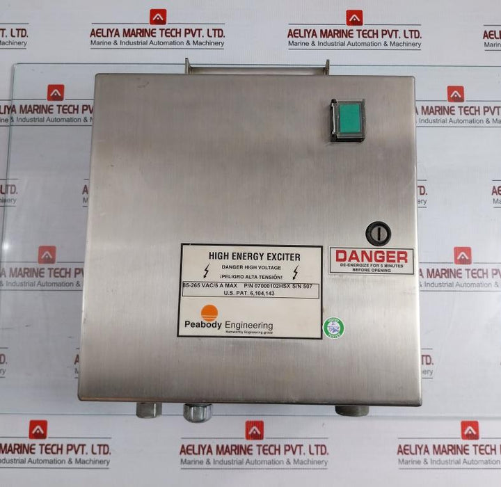 Peabody Engineering High Energy Exciter Ignition Box 85-265 Vac 07000102Hsx
