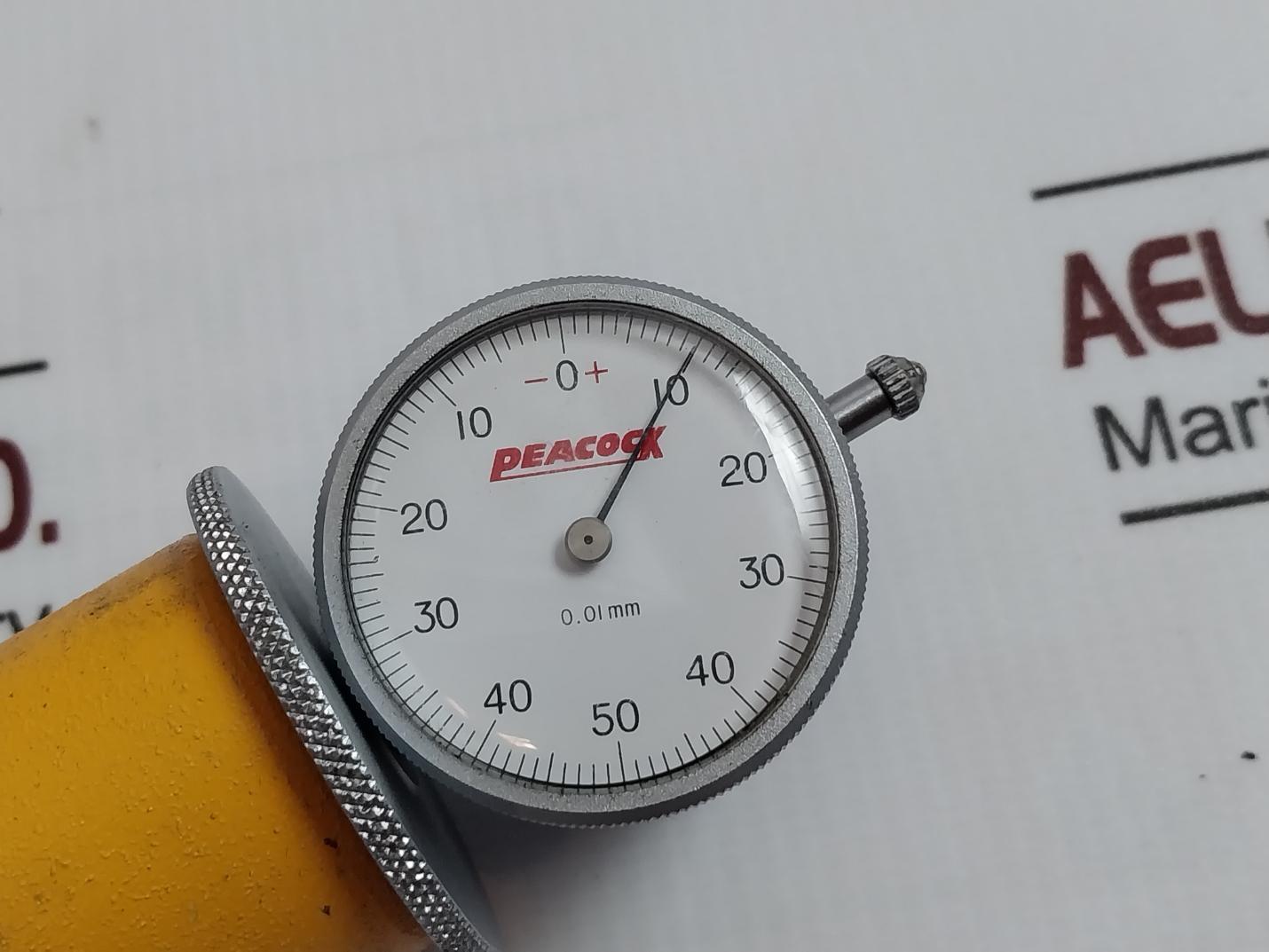 Peacock Ozaki 0.01Mm Dial Gauge 0–50–0