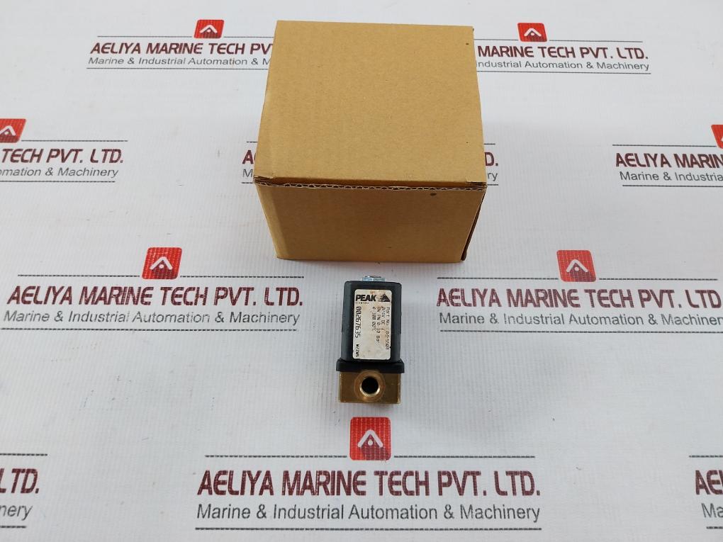 Peak Scientific 02-5504 Solenoid Valve 24Vdc 8W Pn 0–10 Bar