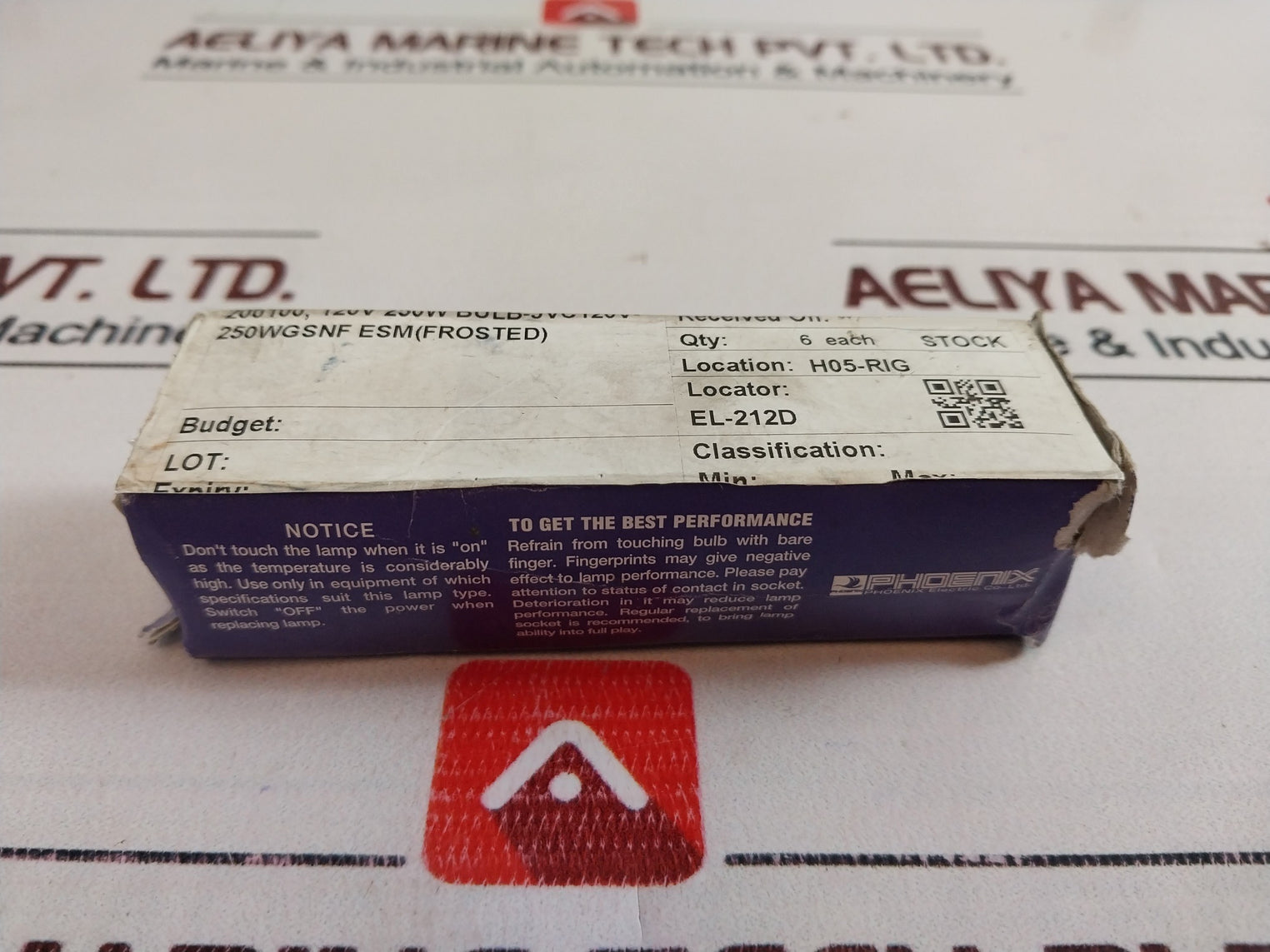 Pec E11 Halogen Lamp For Itv / Jvc Camera 130V 250W