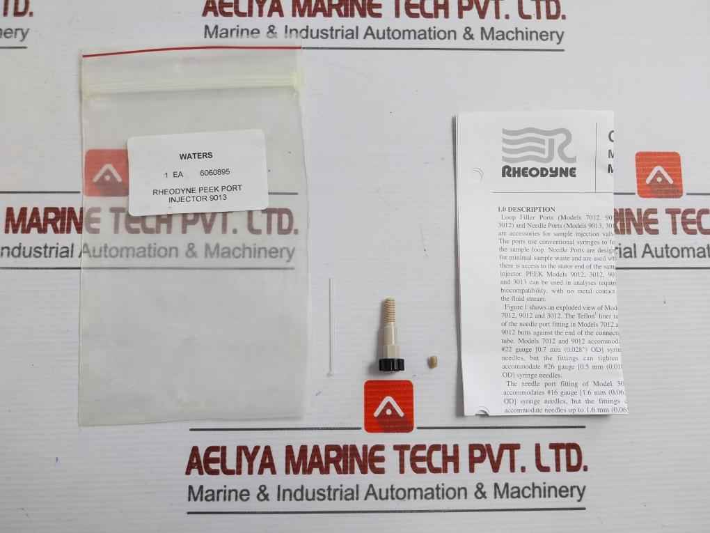 Peek Port Injector Waters 6060895-50 Gm