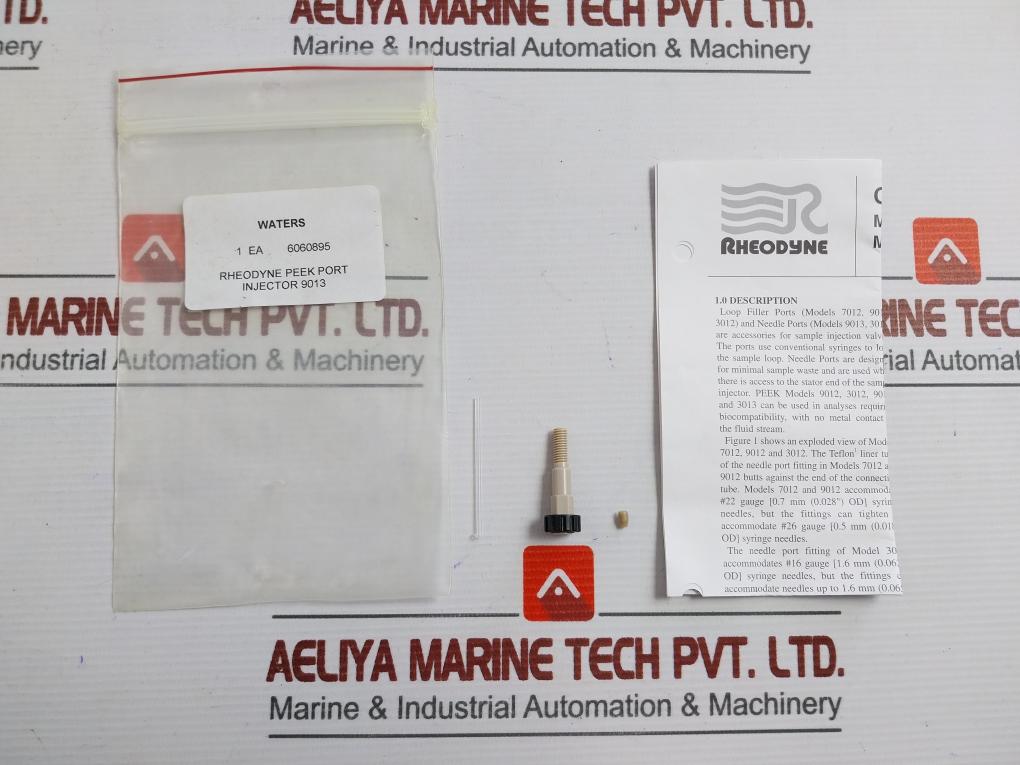 Peek Port Injector Waters 6060895-50 Gm
